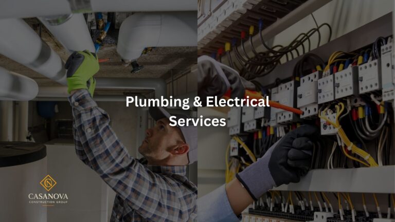 Read more about the article Plumbing & Electrical Services